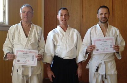 Rob and Col Aikido 1 Kyu